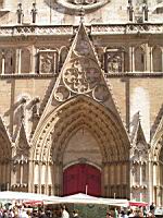 Lyon, Cathedrale Saint Jean, Porche (1)